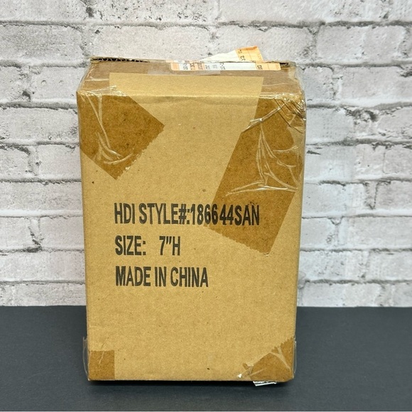 SANTA CLAUSE Stocking Holder 7 Inches Tall Christmas Holiday - Picture 16 of 16